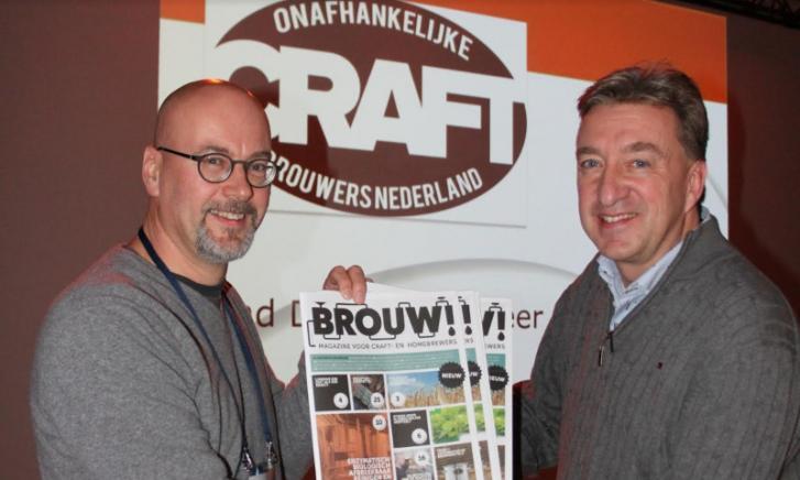 Ordeman en Vogel met Brouw Magazine tijden craft beer conference
